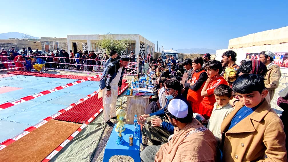 مسابقات منتخب ووشو در ولسوالی تنی ولایت خوست برگزار شد 