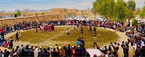 د خوست ولایت په تڼیو ولسوالۍ کې د کبډي سیالۍ پیل شوې