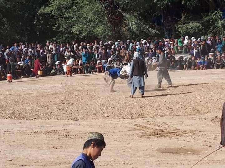 د سمنګان په دره صوف ولسوالۍ کې د کورش سیالۍ ترسره شوې