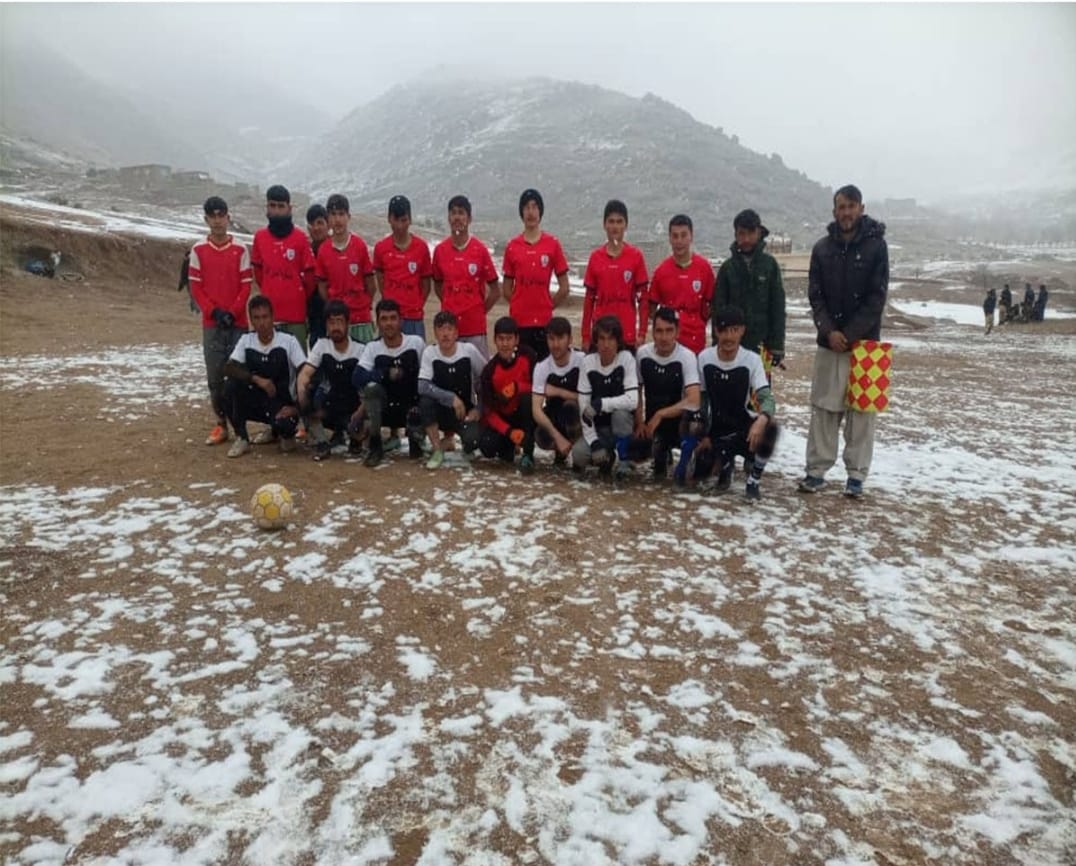 A Futsal contest in Daikundi.