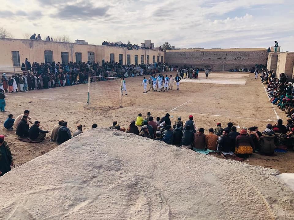 تیم بدری 313 قهرمان جام حذفی فوتسال ولسوالی گلران هرات شد