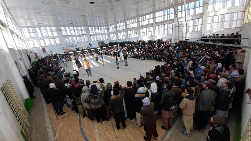 د بامیان او میدان وردگ والیبال لوبډلو ترمنځ دوستانه سیالۍ د بامیان لوبډلې وګتله