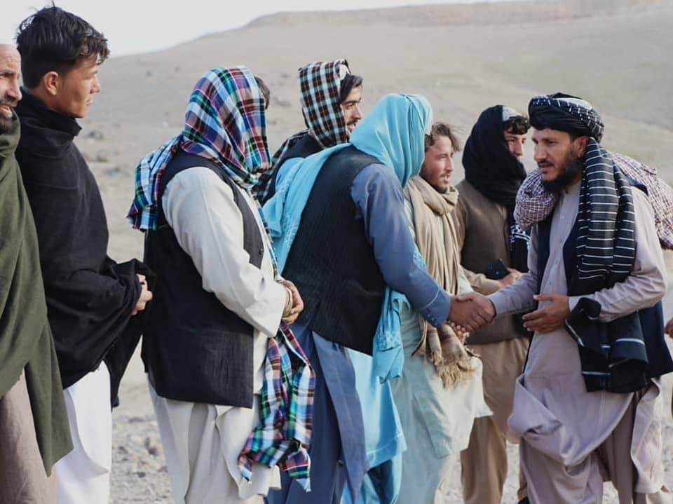 رییس عمومی کمیته ملی المپیک و ریاست عمومی ورزش کشور از دو میدان ورزشی در ولایت غزنی دیدن نمود