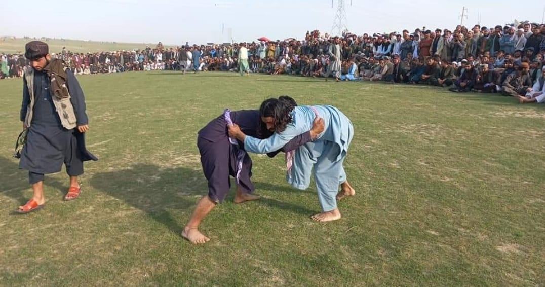 د کندز په آبدان تفريحي دښته کې د کورش پهلوانۍ سيالۍ ترسره شوې