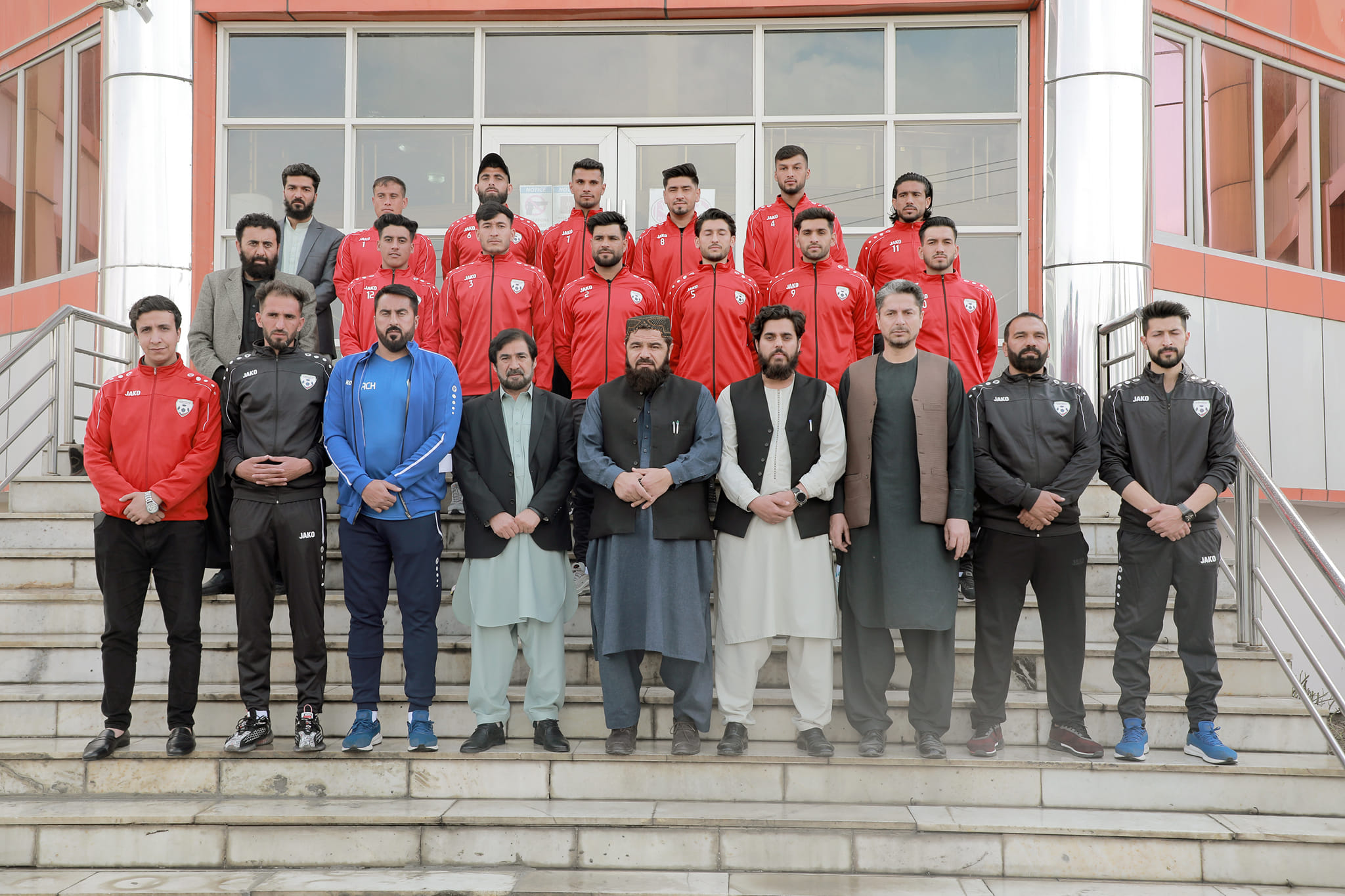 The participation of Afghanistan in the beach soccer contests hosted by Thailand