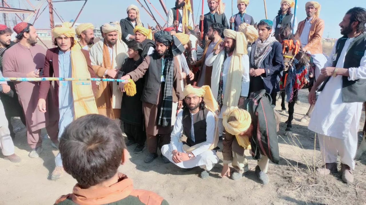 پکتیکا؛ بکخېلو ولسوالۍ کې د نېزه بازۍ سیالي یحی خېلو لوبډلې وګټله