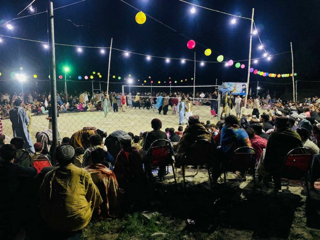 The Lackano Volleyball Ramadan Cup has started in Khost province