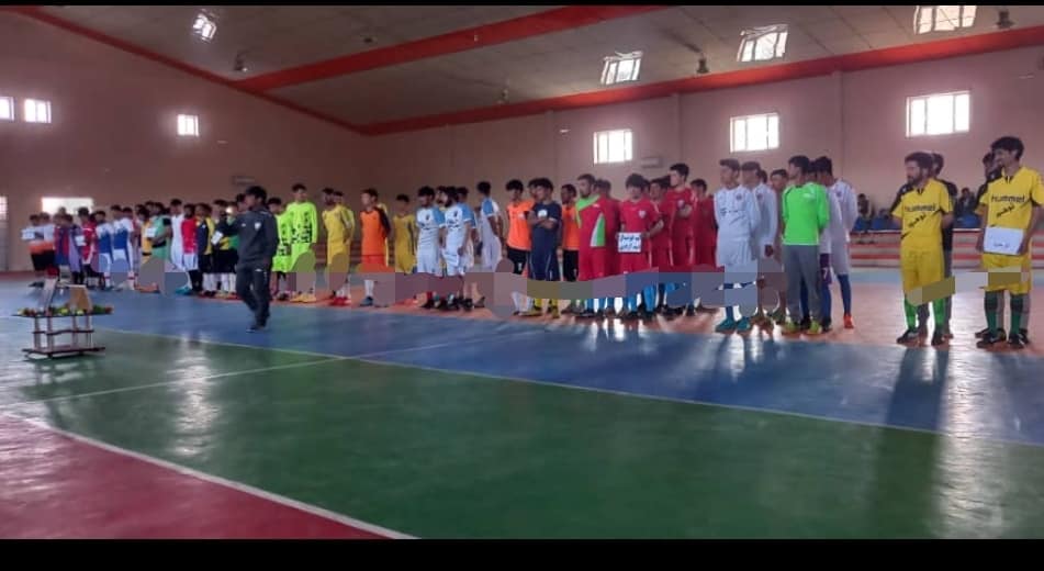 راه اندازی رقابتهای فوتسال جام رمضانی در ولایت بامیان