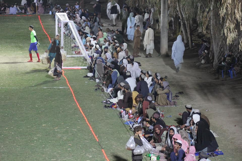 Six matches were held in Kandahar Football Ramadan Cup contests,