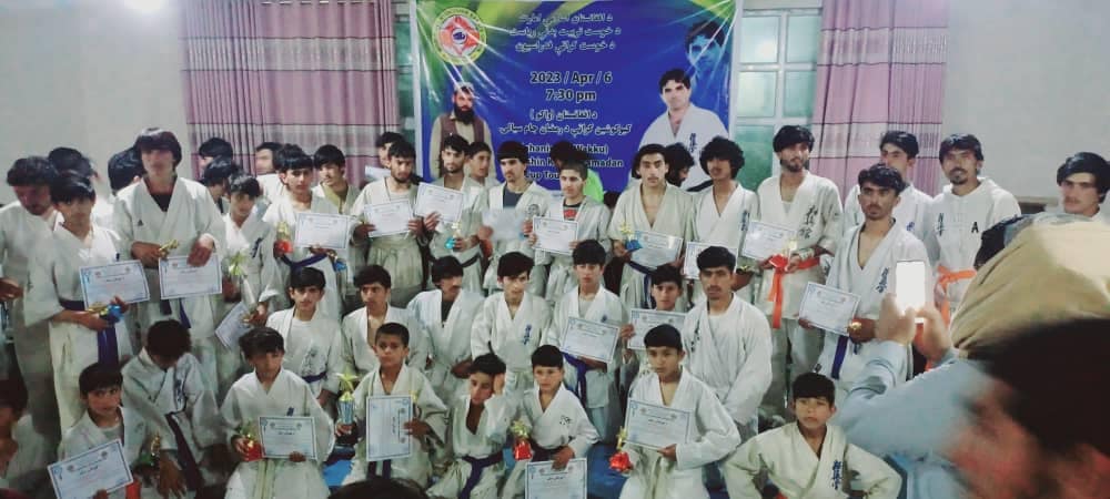 خوست: د واکو کیوکوشین کراټې د "٧٠" لوبغاړو ترمنځ رمضان جام سیالۍ ترسره شوې