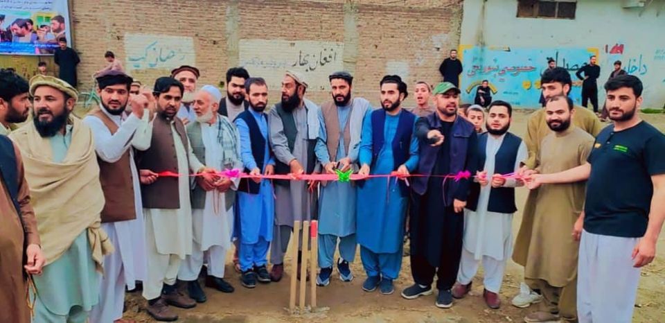 ننګرهار کې د ١٦ لوبډلو ترمنځ د ټېپ بال رمضان جام سيالۍ پيل شوې