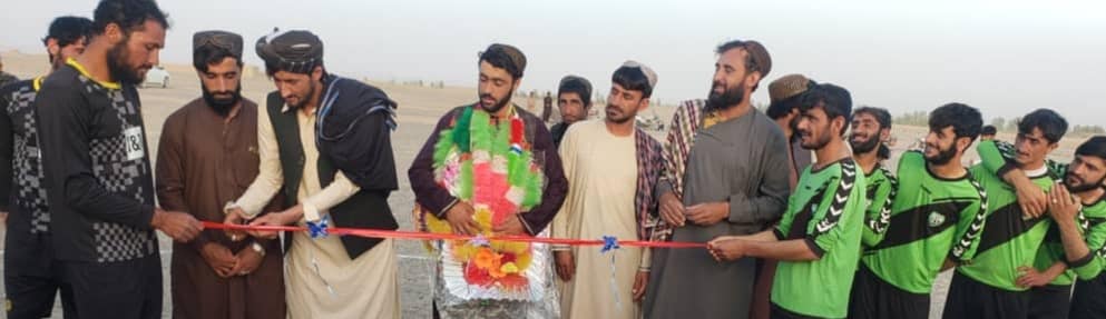 هلمند؛ په ګرمسېر ولسوالۍ کې د فوټبال لیګ سیالۍ پیل شوې