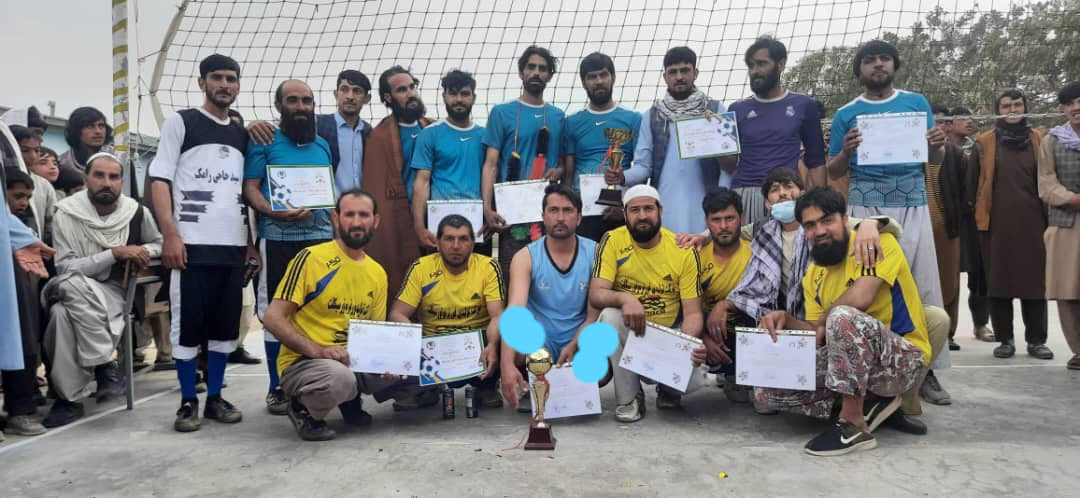 غزني؛ د دهیک د والیبال حذفي جام سیالۍ د سید حاجي رامک لوبډلې په اتلولۍ پای ته ورسېدې