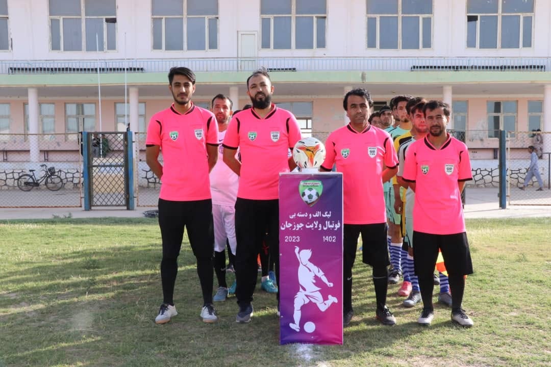 جوزجان؛ د ٢٤ لوبډلو ترمنځ د فوټبال ب ګروپ سيالۍ پيل شوې