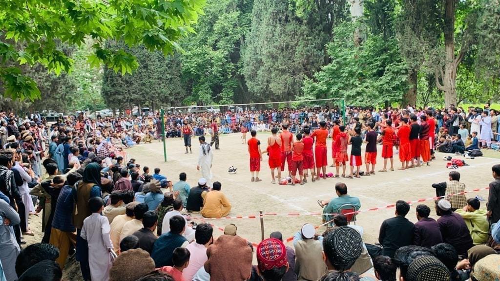 ننګرهار؛ د خوږياڼو ولسوالۍ په ممله بڼ کې د واليبال سيالۍ ترسره شوې