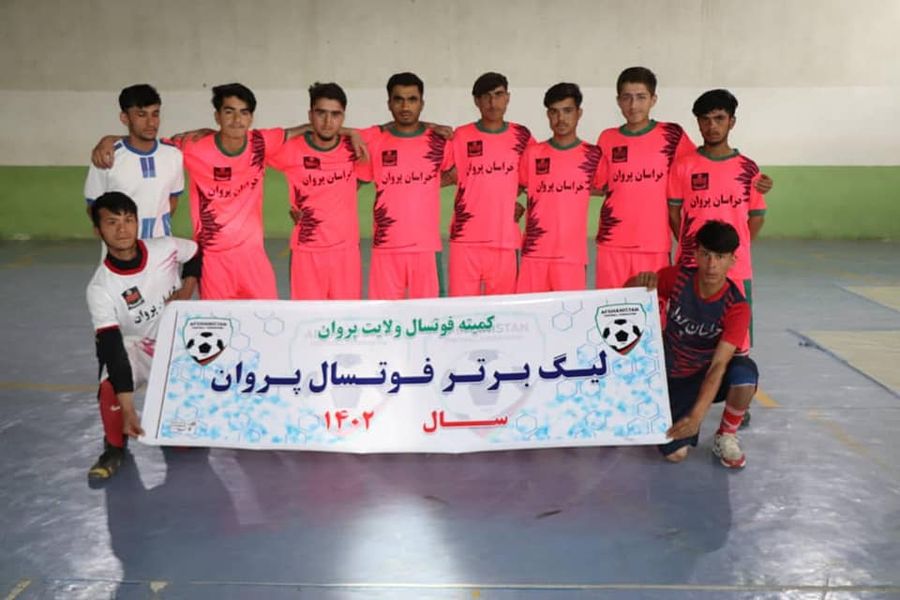 آغاز رقابتهای لیگ فوتسال میان ۸ تیم در پروان