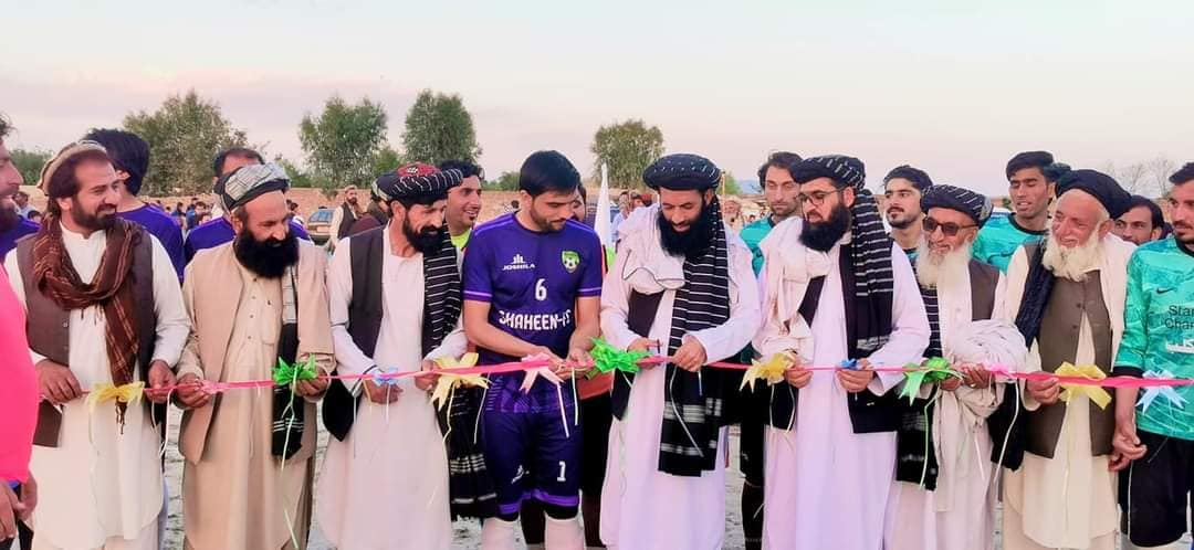 خوست؛ حکومت او ولس يو دي په نوم د ٣٠ لوبډلو ترمنځ د فوټبال سيالۍ پيل شوې