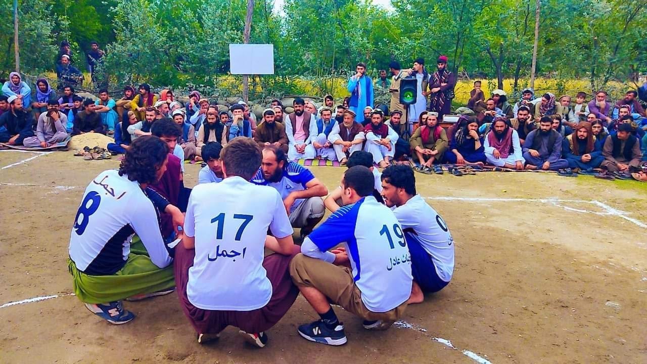 لغمان؛ د واليبال ټورنمنټ د مير حسن بيلي لوبډلې په ګټه پاى ته ورسېد