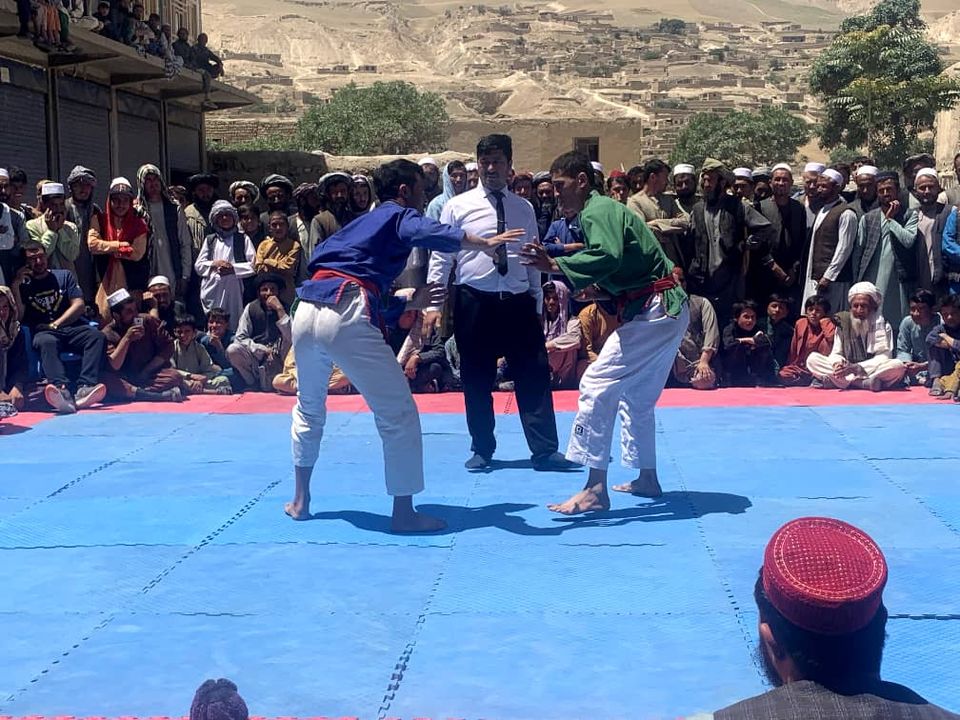 مسابقات کورش درو لسوالی درزاب جوزجان برگزار شد