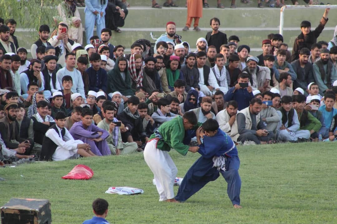 په کندز کې د ۱۲۰ پهلوانانو ترمنځ د کورش سيالۍ ترسره شوې
