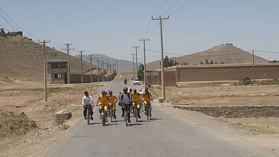 په پکتیا کې د بایسکل ځغلونې دوستانه سیالۍ ترسره شوې
