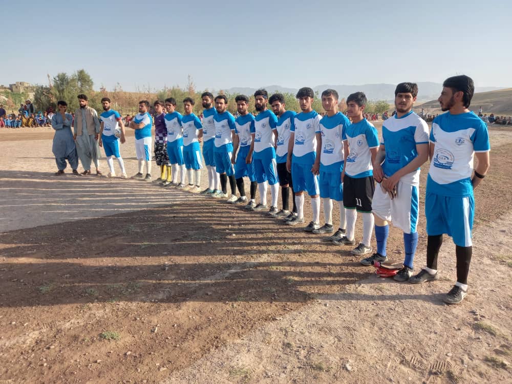 تیم انسجام اولنگ قهرمان رقابتهای فوتبال ولسوالی گلران هرات شد