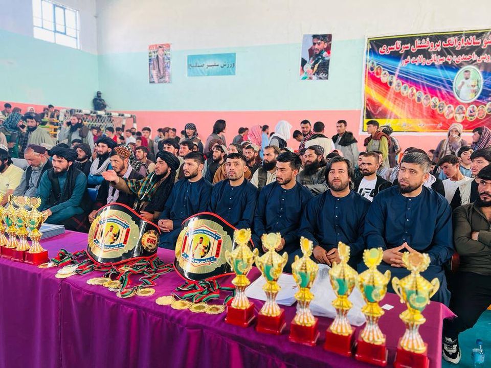 په غور کې د ٤٠ ورزشکارانو ترمنځ د ووشو سانداوانګ سيالۍ ترسره شوې