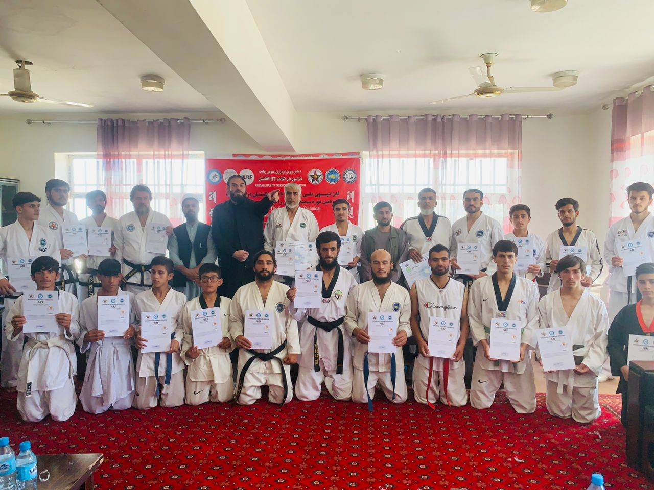 پروان؛ دومین دور سیمینار داوری تکواندوی ( ITF) برای ۵۰ ورزشکار از چهار ولایت برگزار شد