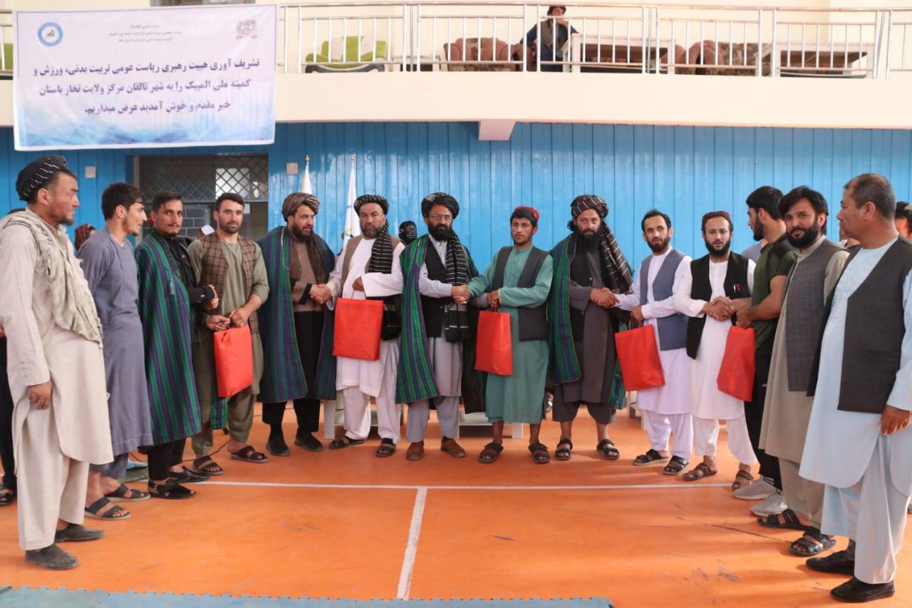 تخار؛ د سپورت ریاست رهبري پلاوي ته د ښه راغلاست په توګه د کورش سیالۍترسره شوې