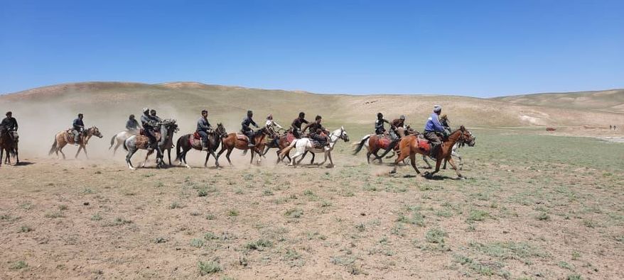 بامیان; مسابقات بزکشی در ولسوالی یکاولنگ نمبر یک برگزار شد