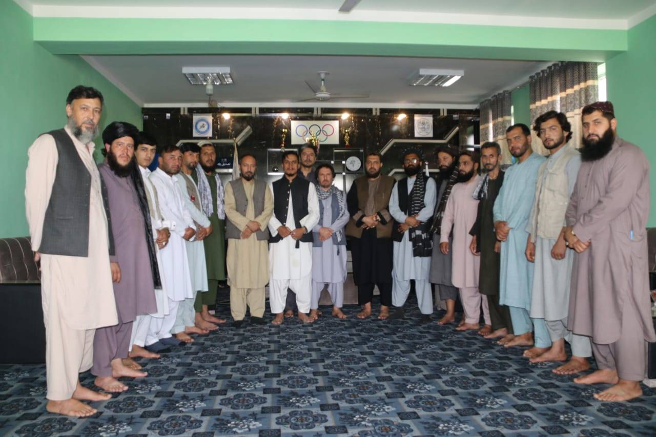 در ادامه ارزیابی حالت ورزش در ولایت های شمال هیت اداره ورزش از ولایت کنذز دیدار کرد