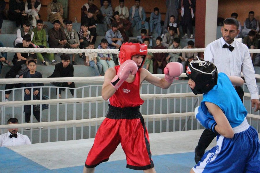 کابل؛ مسابقات مشت زنی تحت نام جام مرحوم محمدابراهیم برگزار شد