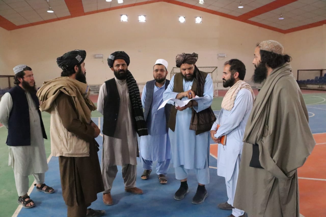 در ادامه ارزیابی حالت ورزش در ولایت های شمال هیئت اداره ورزش از ولایت سمنگان دیدار کرد