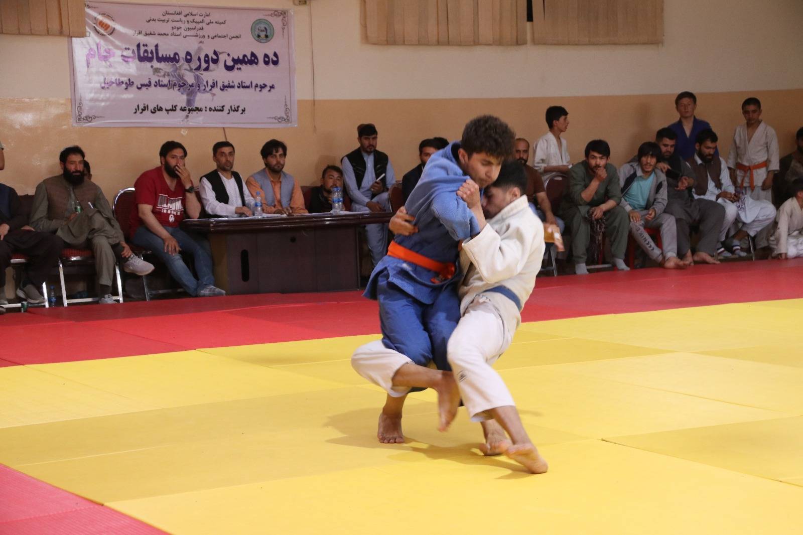 په کابل کې د ۱۱۰ پهلوانانو ترمنځ د جودو سیالۍ ترسره شوې