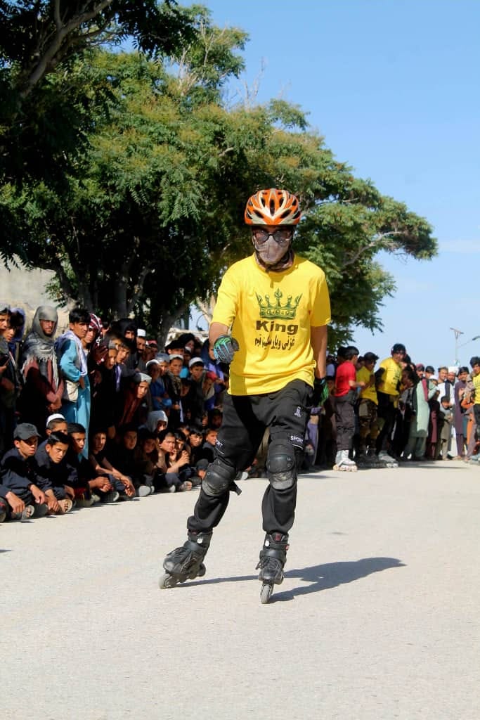 غزني؛ په اندړو ولسوالۍ کې د سکېټ، جمناستيک او ووشو نندارې ترسره شوې