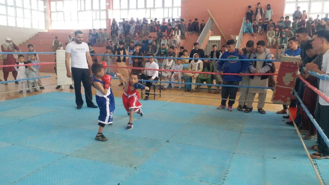 پایان رقابت های تشویقی مشت زنی در غزنی