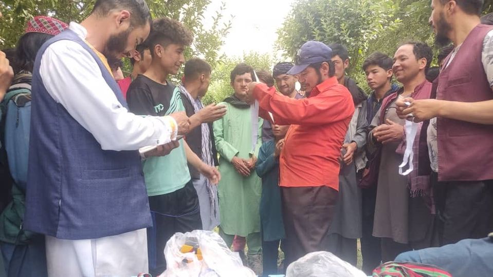 دایکندی؛ رقابت‌های یک روزه‌ی دوش میان ۲۵ ورزشکار در ولسوالی شهرستان برگزار شد