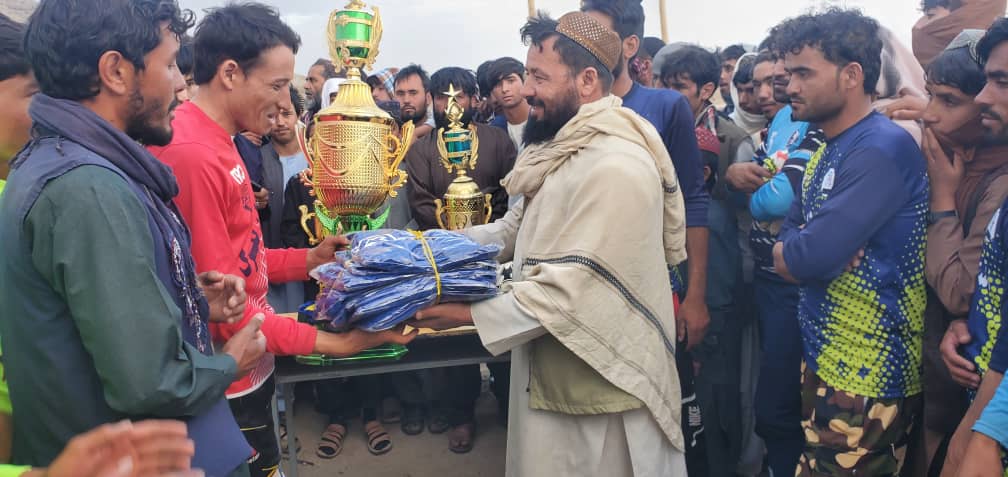 تیم قریه آگر قهرمان رقابتهای فوتبال ولسوالی واغظ غزنی شد