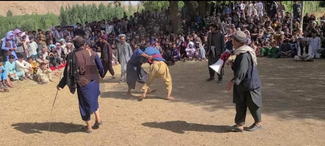 د سمنګان په دره صوف ولسوالۍ کې د ۵۰ غیږ نیوونکو ترمنځ د کورش سیالۍ ترسره شوې
