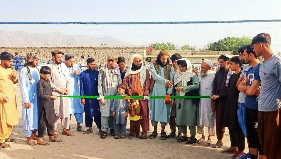 ننګرهار؛ په ښېوه ولسوالۍ کې د ۱۷ لوبډلو ترمنځ د واليبال سيالۍ پيل شوې