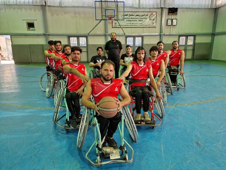 کابل؛ د شپږ ولایتونو ترمنځ د ويلچر باسکټبال سيالۍ د پروان لوبډلې وګټلې