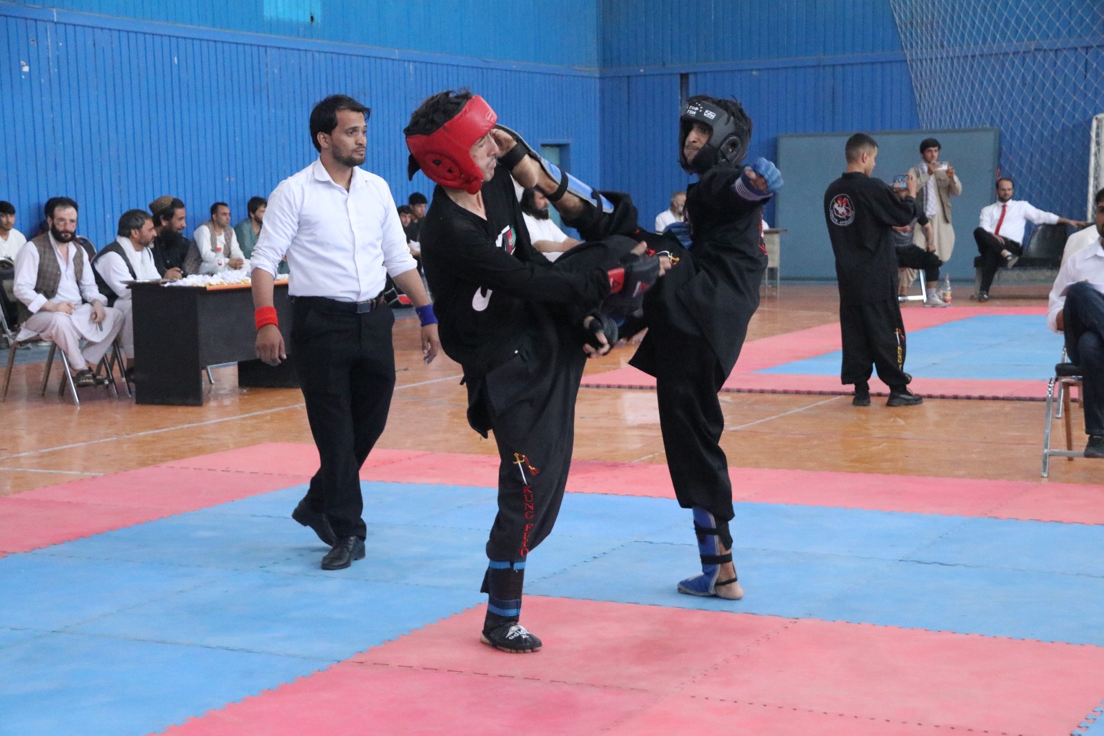 The two-Day Kung-Fu contest has started in Kabul on the occasion of International Olympic day