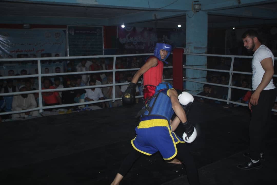 کندز؛ د اووه ولايتونو ورزشکارانو ترمنځ د ووشو ساندا او سانداوانګ سبکونو سيالۍ ترسره شوې