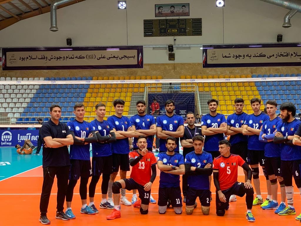 ایران؛ افغان والیبال ملي لوبډلې بنګله دېش هیواد ته ماته ورکړه