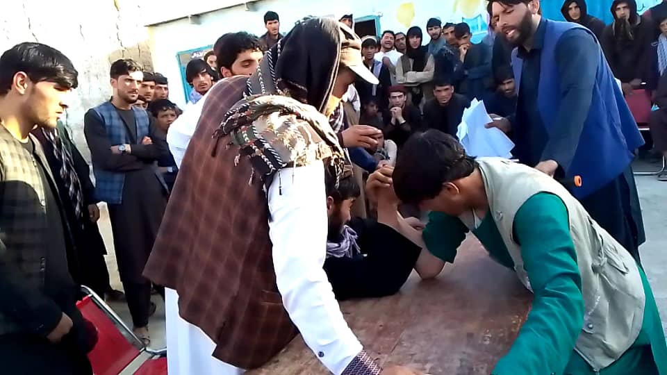 پکتيا؛ په احمد ابا ولسوالۍ کې د لاس چپه کولو محلي - دوديزي سيالۍ ترسره شوې