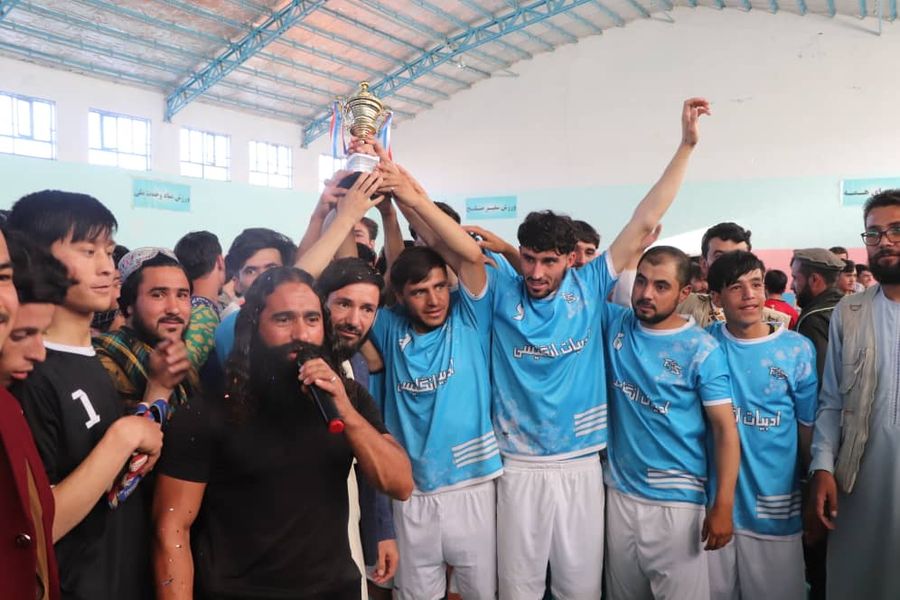 د غور ولایت لوړو زده کړو مؤسسې انګلیسي ډيپارټمنټ د محصلینو جام فوټسال سیالیو اتلولي وګتله