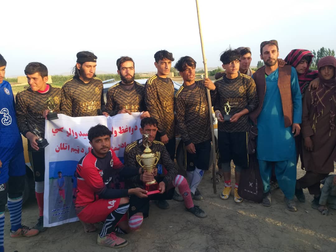 غزنی؛ اتحاد شمشیر قهرمان رقابت‌های فوتبال ولسوالی واعظ شد