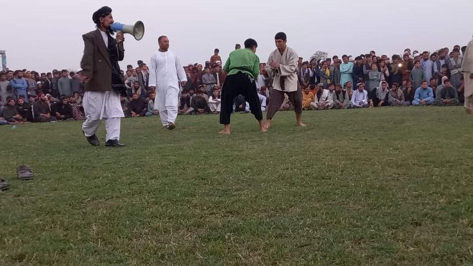 په کندز کې د ۶۰ پهلوانانو ترمنځ د کورش سیالۍ ترسره شوې