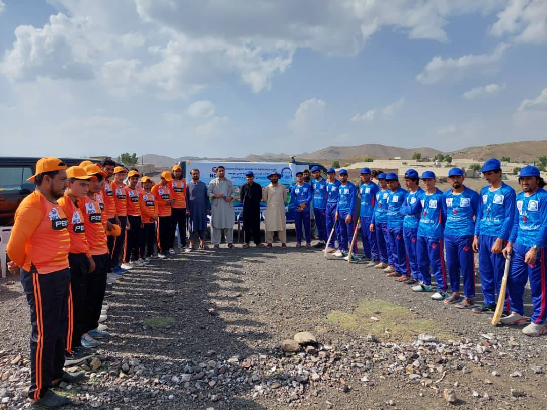 خوست؛ رقابت‌های دو مرحله‌یی تیب‌بال کرکت در مرکز و ولسوالی اسماعیل خیل برگزار شد