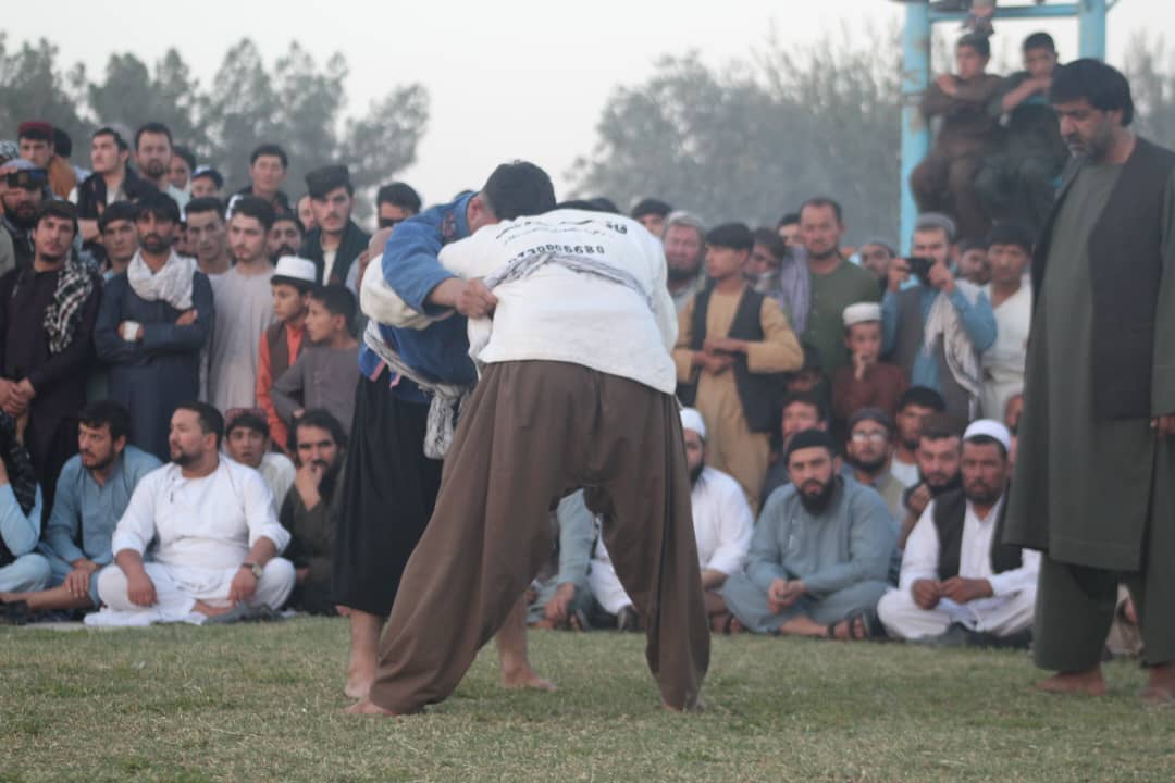 د کندز ولایت په ورزشي لوبغالي کې کورش سیالۍ ترسره شوه